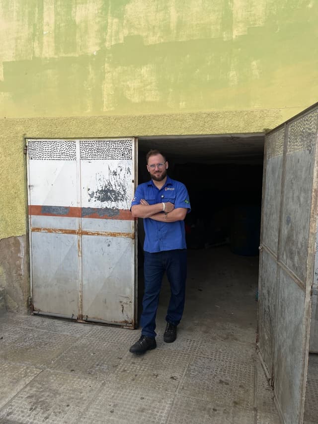 Portrait of the expert mentor.